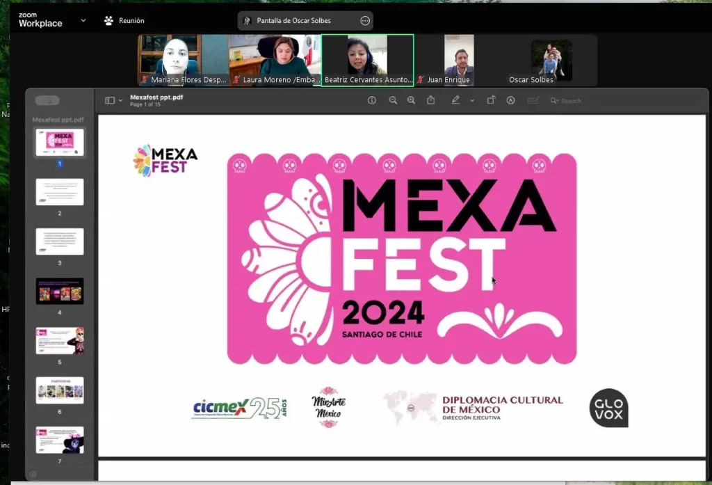 Nayarit fortalece lazos y presencia en Chile con participación en MEXAFEST 2024