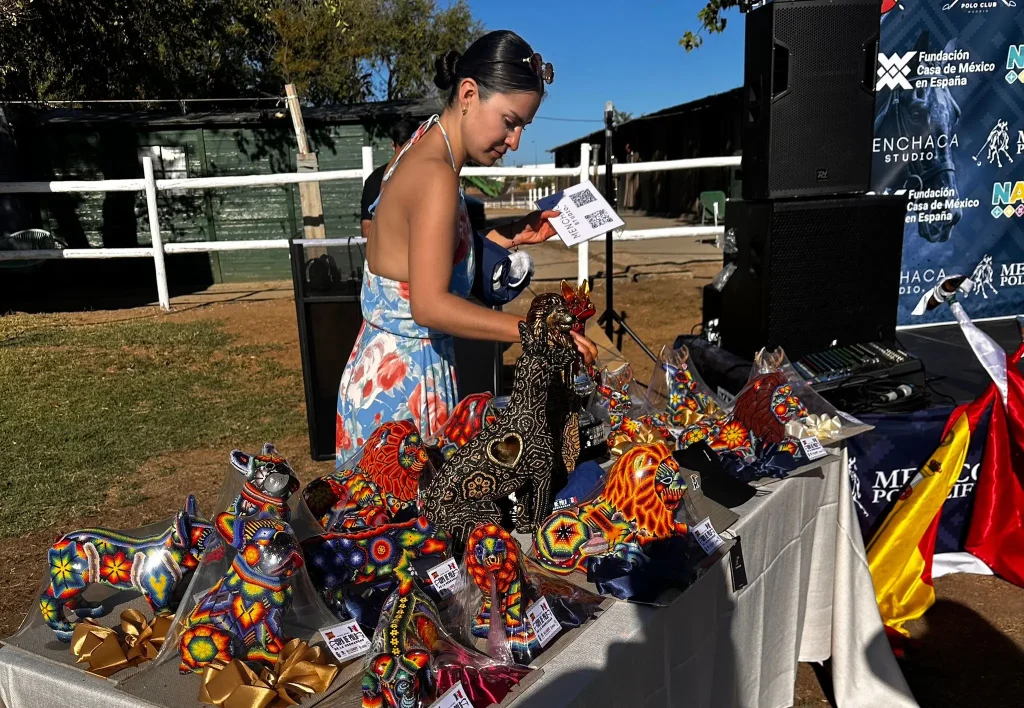 Stand de artesanías nayaritas