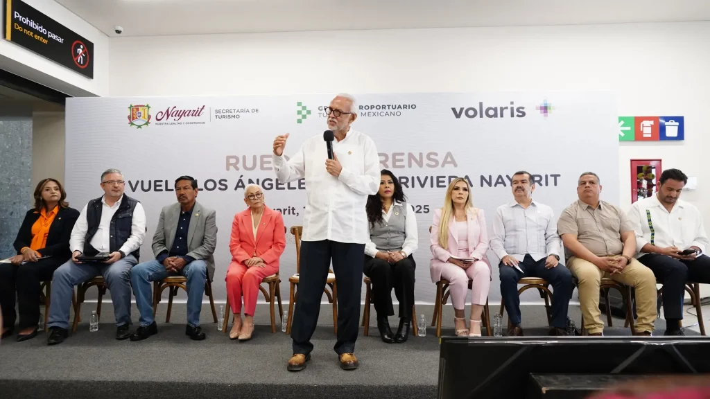 Nuevo vuelo Los Ángeles-Tepic fortalecerá la conectividad y el turismo en Nayarit