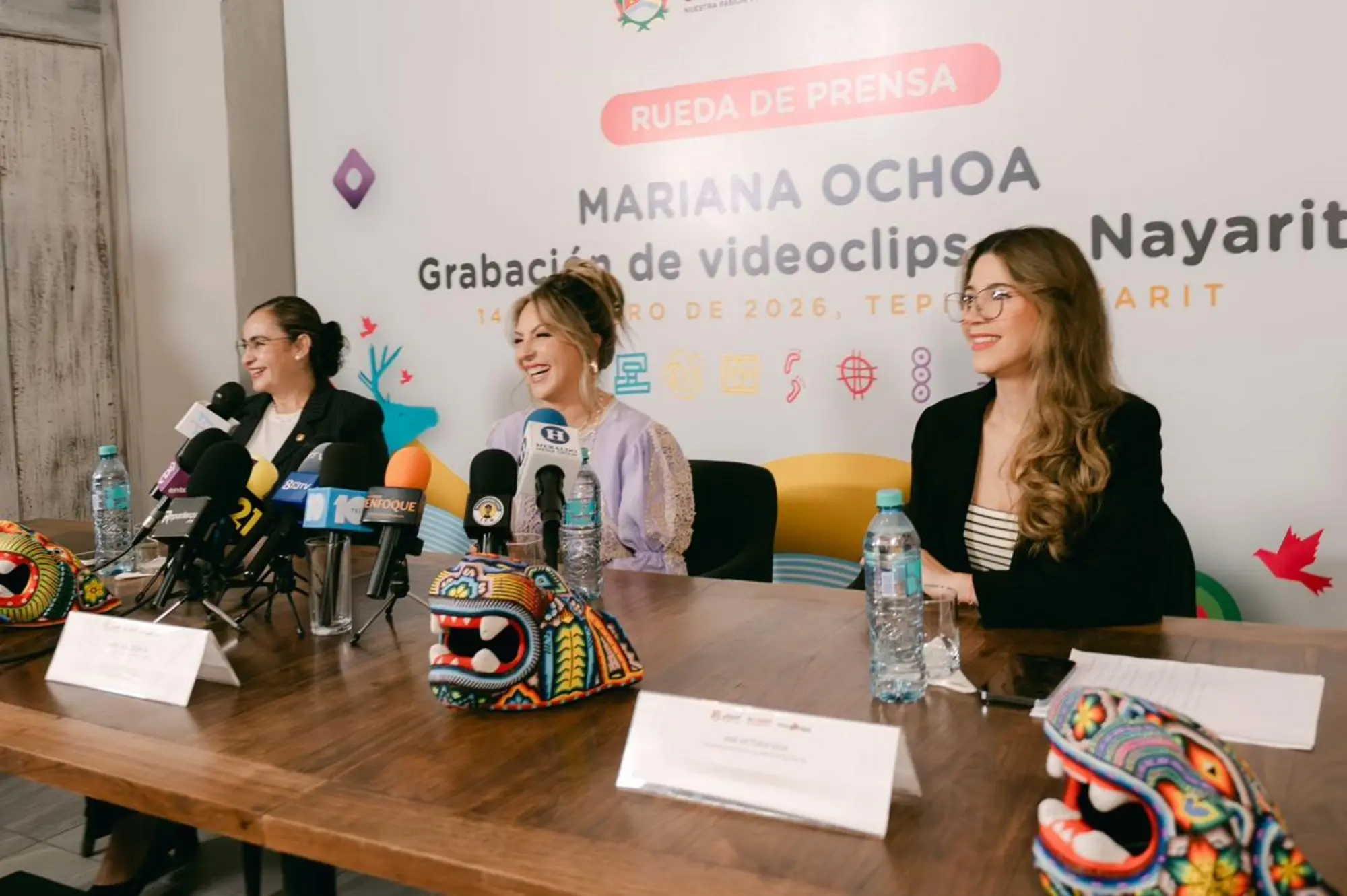 Nayarit es elegido por Mariana Ochoa como sede de sus próximos videoclips